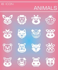 Vector Animals icon set