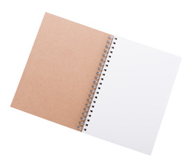 White book on white background
