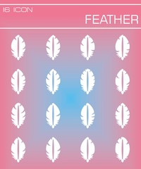 Vector Feather icon set
