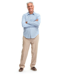 Fototapeta premium Smiling senior man.