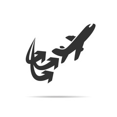 Air Plane Logo or icon