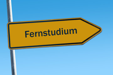 Schild 65 - Fernstudium