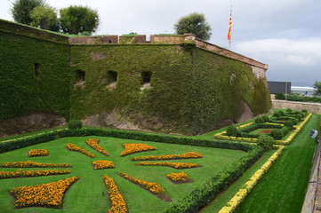 Jardines Castillo de Montjuic Barcelona