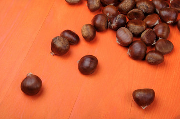 raw chestnuts