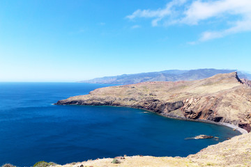 Fototapeta na wymiar Ponta de Sao Lourenco, East coast of Madeira island