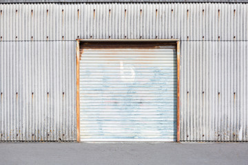 warehouse door