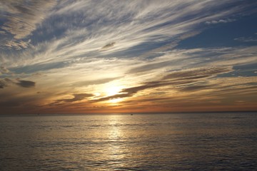 Sunset at Venice Beach