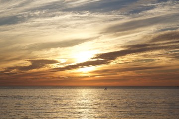 Sunset at Venice Beach