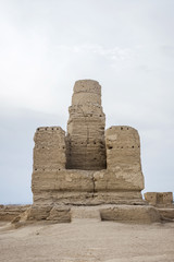 Jiaohe Ancient Ruins, Turpan, Xinjiang Uyghur Autonomous Region, China