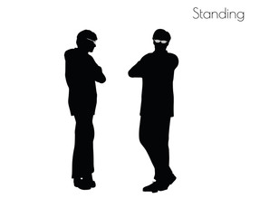 man in Standing  pose