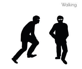 man in Walking pose