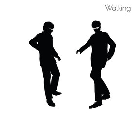 man in Walking pose