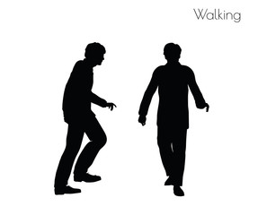 man in Walking pose
