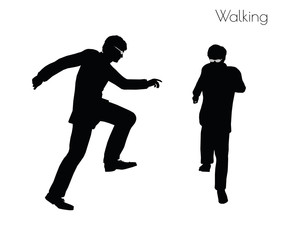 man in Walking pose