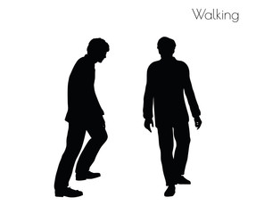 man in Walking pose