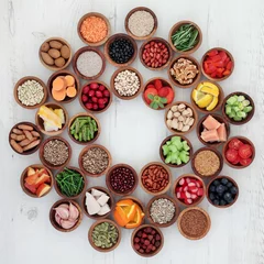 Zelfklevend Fotobehang Health Food Wheel © marilyn barbone