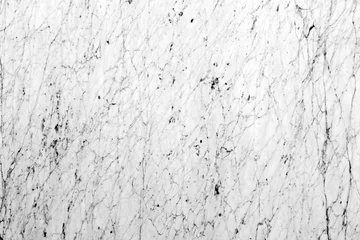 Fotobehang White marble texture with natural pattern for background or desi © Dmytro Synelnychenko