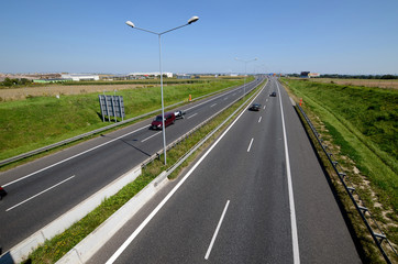 Highway A4 near Gliwice in Poland © Artur Henryk