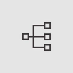 structure icon illustration
