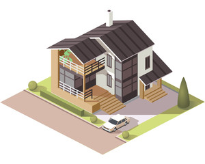 Set tiles vector buildings