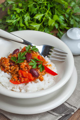 Chilli con carne.