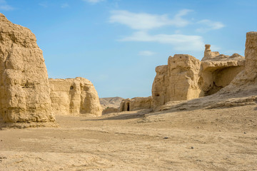 Jiaohe Ancient Ruins, Turpan, Xinjiang province, China