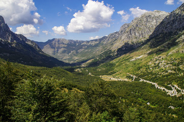 Fototapeta na wymiar Berge Landschaft, natur