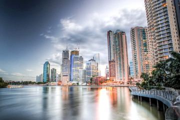 Obraz premium Brisbane Central Business District, Australia