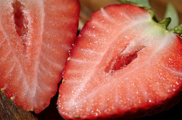Sliced Fresh Strawberry