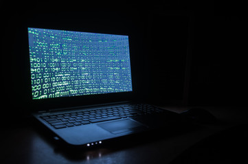 Программирование ночью на ноутбуке