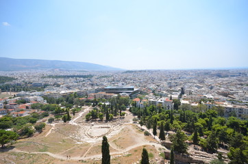 Vista of Athens