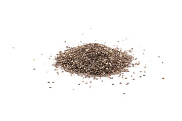 Chia seeds closeup