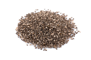 Chia seeds closeup