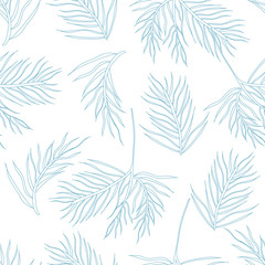 Seamless pattern with fir branches.Christmas and New Year background.