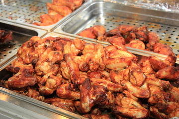 Fresh grilled poultry products