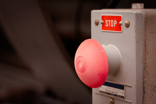 Vintage Emergency Stop Button