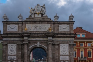 Fototapeta premium Triumphpforte in Innsbruck, Tirol