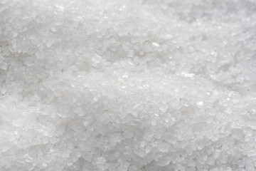 Sea salt crystals background