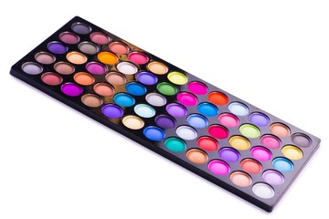 Artist palette isolated on white