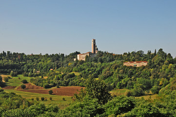 Fototapeta na wymiar Vicenza, il Santuario del Monte Berico