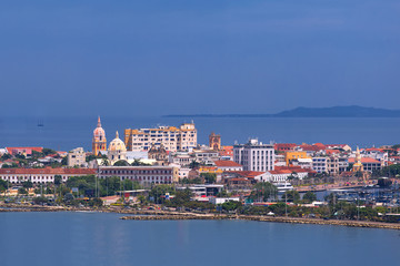 View of Cartagena de Indias, Colombia