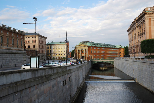 Old center of Stockholm.