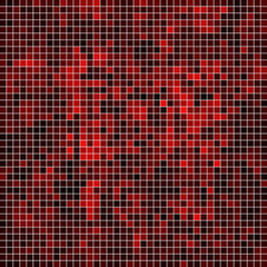 abstract vector square pixel mosaic background