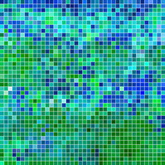 abstract vector square pixel mosaic background