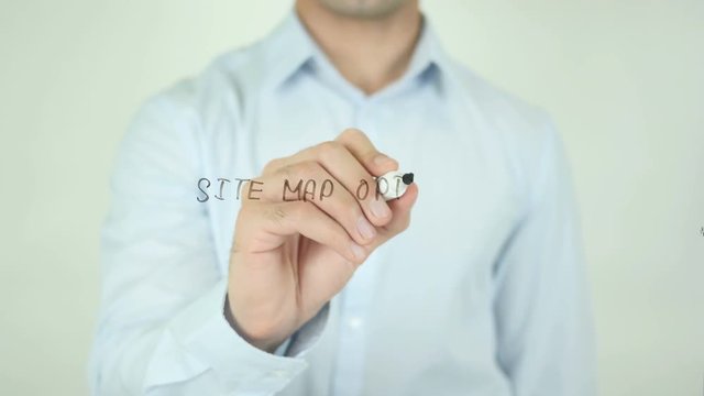 Site Map Optimization, Writing On Screen