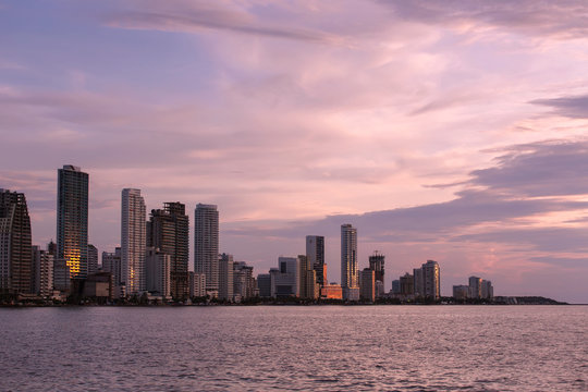 View of Cartagena de Indias, Colombia