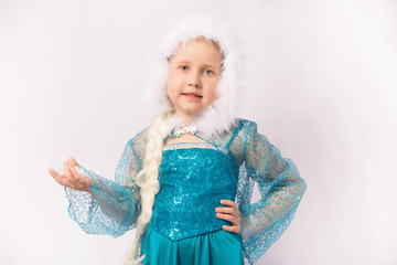 girl in a suit of Elza