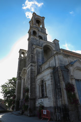 Parish Church in Montfort-sur-Meu in France, the birthplace of S