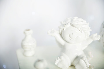 happy Angel. Ceramic toy.