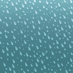 Rain drops pattern vector